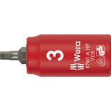 Wera - 8740 B VDE HF Zyklop Bitdop Geïsoleerd - 1/4 - 3 mm