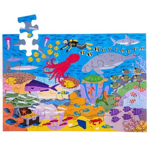 Bigjigs onder de zee vloer puzzel (48 stuk)