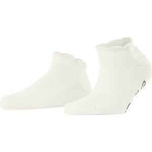 FALKE - Cosy Ballerina W Hp - Sokken - Wit Off-White - 1 paar met Noppen op de Zool