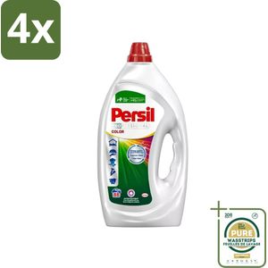 Persil Professional Color - Vloeibaar Wasmiddel - Gekleurde Was - 88 Wasbeurten - Voordeelverpakking - 4 stuks - Vlekken verwijderen - Wasmachine reinigen