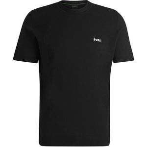 BOSS Green - T-shirt - Groen - Katoenmix - Regular Fit
