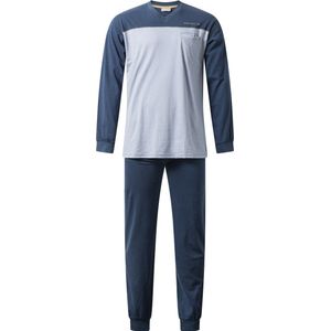 Gentlemen - heren pyjama 411911 - all season pyjamaset - donkerblauw - maat M