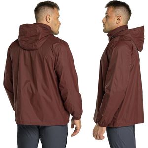 Inovra ® Regenjas voor heren, licht, waterdicht, opvouwbare regenjas met capuchon, fiets, regen, windjack, windjack, camping, outdoor