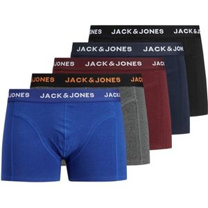 Jack & Jones Junior Boxershorts Jongens Trunks Friday Multipack 5-Pack - Maat 140