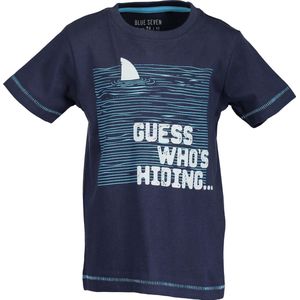 Blue Seven Jongens T-shirt - donkerblauw - Maat 128