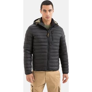 camel active Gewatteerde blouson van gerecycled nylon - Maat menswear-52 - Antraciet