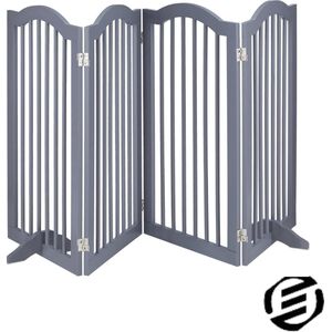 Equivera Haardhek - Haardscherm - Kachelhek - Openhaard Hek - Haardscherm voor Open Haard - Veiligheidshek Openhaard