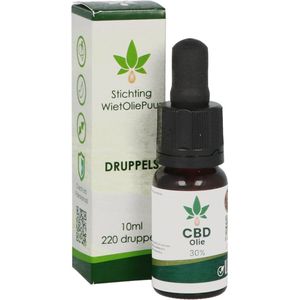 Cannagroep CBD olie 30% - 10 milliliter - Kruidenpreparaat