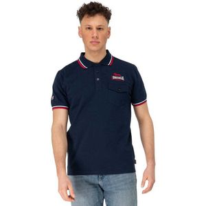 LONSDALE - Lynton - T-shirt - Navy/Rood/Wit