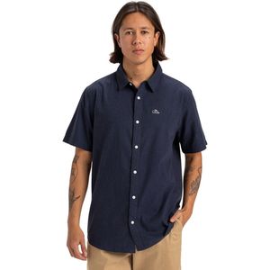 Quiksilver - Mw Premium Stretch - Overhemd - Katoen-elastaanmix - Korte Mouwen