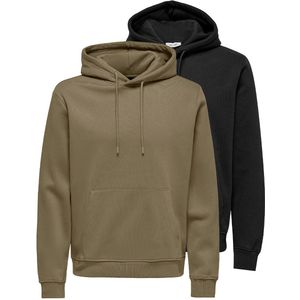 Only & Sons Heren hoddie 2 pack Connor