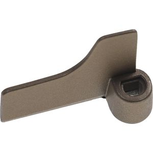 Deeghaak voor broodbakmachine - vervangend onderdeel voor eenvoudig kneden - 6,7 x 5 cm - aluminiumlegering