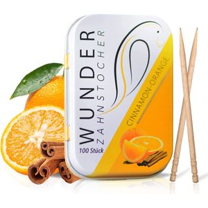 Wonder - Gearomatiseerde Tandenstokers - Ondersteuning bij Stoppen met Roken - 100 Stuks