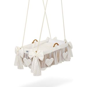 Moses Basket Hangende wieg - Gouden sterren