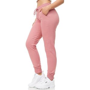 Joggingbroek Dames Slim Fit Hoge Taille Katoen Sportbroek Vrijetijdstraining Fitness