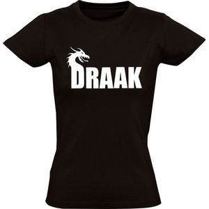 Draak Dames T-shirt | monster | beest | ridder | mythologie