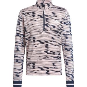 adidas Performance Ultimate365 COLD.RDY Pullover met Korte Rits - Heren - Roze- M