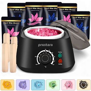 Prestara Waxverwarmer – Wax Heater Set – Incl. Wax Beans & Spatels