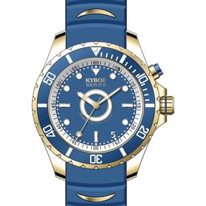 KYBOE - GIANT SERIES GIANT 55 - JEANS - DOUBLE PLATED YELLOW GOLD - 3-HAND 10 ATM