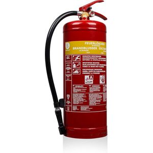 Brandblusser Smartwares Schuimblusser - 6 L - voor AB-branden - Geschikt voor kantoren en huizen - Inclusief muurbeugel - FEX-15266