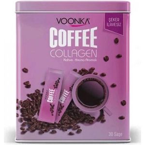Voonka Koffie Collageen Crème 30 zakjes (geen toegevoegde suikers)