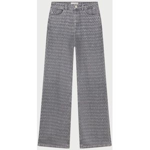 Fabienne Chapot - Jeans - Opaal - Wide Leg - Mid Waist - Ripped