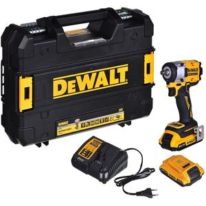 DeWALT - DCF921 - Accu-Slagmoersleutel - Geel - Kunststof - Inclusief 2 x 18V Li-ion 2,0 Ah