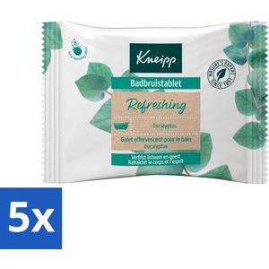 Kneipp - Badbruistablet - Mint Eucalyptus - Bulkverpakking - 5 stuks