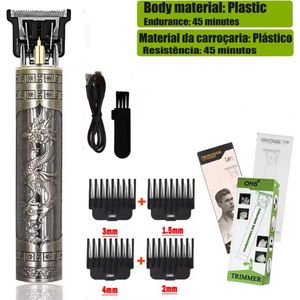 Professionele Draadloze T-blade Tondeuse Trimmer -Klassieke Baardtrimmer - Tondeuse Mannen Hoofdhaar - Cheveux Haar - Haartrimmer - Kapper Haar Machine - Haartondeuse - Barber Hair Clipper - Kappersset