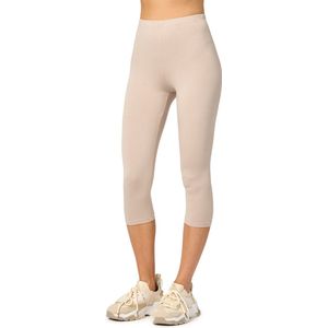 Merry Style - MS-MS10-144-LE - Capri Leggings - Beige - 3/4 Lengte - Viscose