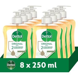 Dettol Handzeep Original 250ml - 8 stuks - Voordeelverpakking