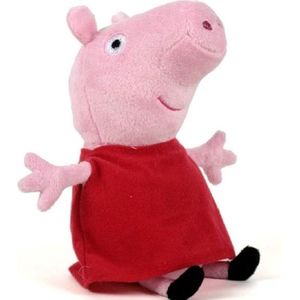 Pluche Peppa Pig/Big knuffel 28 cm speelgoed - Cartoon varkens/biggen knuffels - Speelgoed voor kinderen