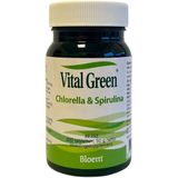 Bloem - Vital Green - Chlorella & Spirulina Tabletten - 200 Stuks - Voedingssupplement