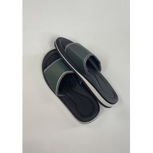 Slippers | Badslippers | Dames/Heren | Grijs | maat 44/45