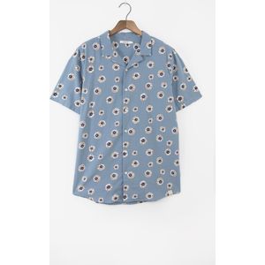 Sissy-Boy - Lichtblauw overhemd met print