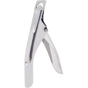 Nagelknipper met rechte rand - nagelknipper - nagelschaar - Nagelschaartje - Manicuregereedschap - Kunstnagelknipper - French manicure-tang - U-vormige schaar - Roestvrij staal