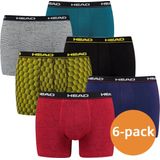 HEAD Boxershorts Verrassingspakket - 6 pack boxershorts heren - Maat S