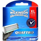 Wilkinson Quattro scheermesje, 6st