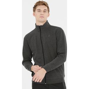 Cruz - Pitt - Sweatjack - Grijs - Katoen en Polyester