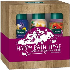 Kneipp Happy Bath Time Schuimbad, geschenkverpakking, 3 x 100 ml