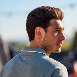 Heren Polo Stein – Lichtgroen Melange