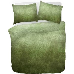 Kayori Gassho Dekbedovertrek - Tweepersoons - 200x200/220 cm - Moss