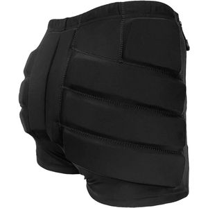 Crash Shorts voor Volwassenen - IJs- en Kunstrijden - Heupbescherming - Eendelig Ontwerp - Dun en Ademend - Hoge Elasticiteit met Spons - Groot (M)