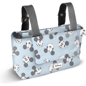 Karactermania - Disney - Mickey Mouse - Bonny-Hamper Mama Baby Kinderwagen Organizer Tas - Blauw