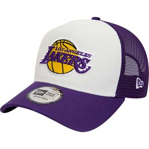 New Era A-Frame Los Angeles Lakers Cap - Blauw/Wit - Maat One Size - Unisex