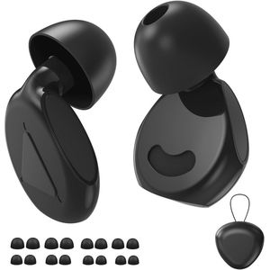 Comfortabele Slaapoordoppen - 8 Paar Herbruikbare Ruisonderdrukkende Siliconen Oordopjes (XS/S/M/L)