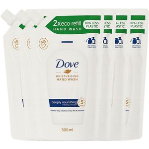 Dove - Moisturising Hand Wash - Eco Refill - 500 ml - Diep Voedend