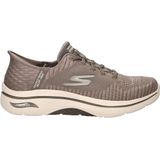 Skechers - Hands Free Slip-Ins Go Walk Arch Fit 2.0 - Instapschoen - Taupe