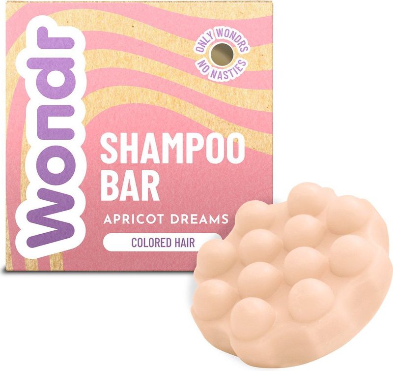 Wondr - Apricot Dreams - Shampoo Bar - Voor Gekleurd Haar