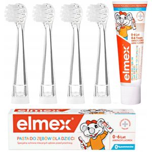 SEYSSO BABY 0-18m Opzetborstels & ELMEX Tandpasta 0-6 Jaar